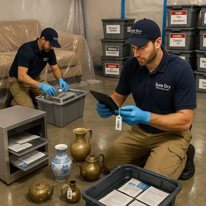 Content Protection and Restoration process in Creedmoor, NC